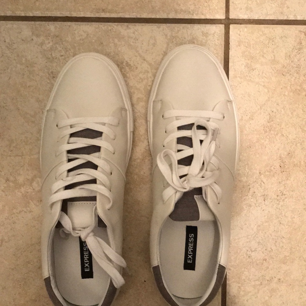 Size 9 White shoes from EXPRESS
